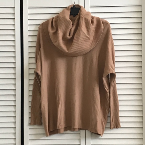 Camel Cowl Neck Sweater Euc 